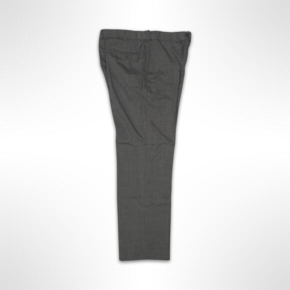 Stafford Men's Dress Pants 36x32 Grey Flat Front NWOT - Picture 4 of 4